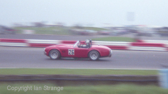 Paul Channon, AC Cobra 289, Silverstone, 1987