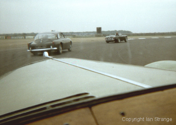 AC 2 litre in parade, Silverstone, 1989