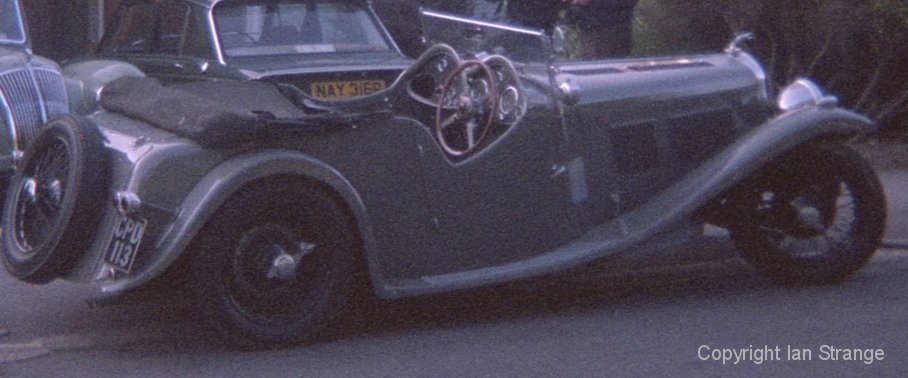 Derek Bray's AC 16/70, in 1984