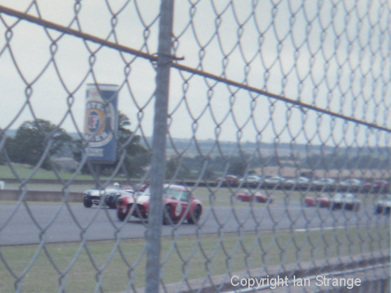 Cobra race at Donnington, 1990